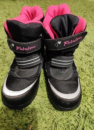 Термо чобітки для дівчинки