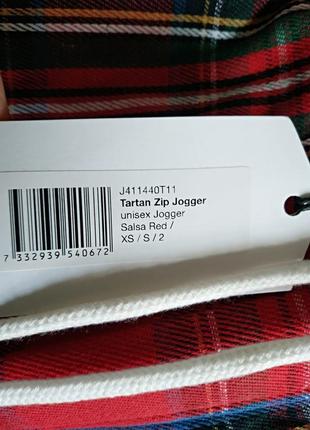 Штаны  джоггеры унисекс tartan zip jogger wesc швеция оригинал3 фото