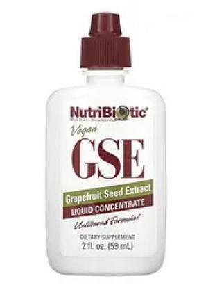 Gse nutribiotic grapefruit seed extract экстракт семян грейпфрута