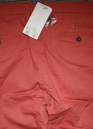 Брюки чиносы oodji - 36 (182-48) терракот, лето, новые