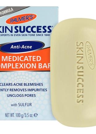 Palmer's skin success лечебное мыло от угревой сыпи. 100 г