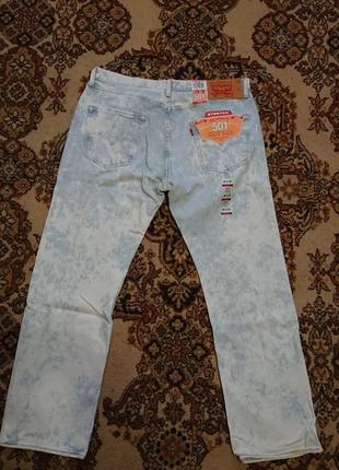 Брендові фірмові стрейчеві джинси levi's 501,оригінал із сша,нові з бірками,розмір 36.made in mexico.