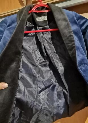 Пиджак велюровый бархатный нарядный на праздник жакет, пиджак на новый год5 фото