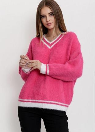 Тёплый oversize свитер
