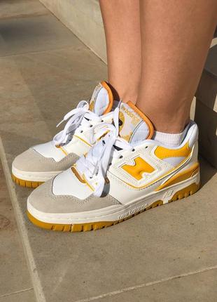 Кросівки new balance 550 sea salt varsity gold кроссовки