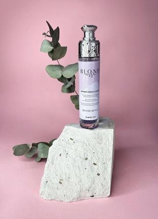 Сыворотка-капли для волос с кокосовым маслом inebrya blondesse 50 мл