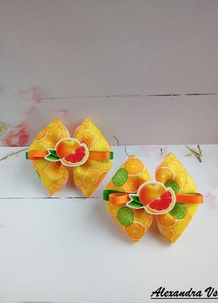 Бантики апельсинки