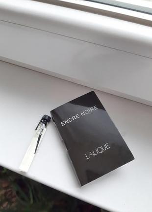 Lalique encre noire💥оригинал миниатюра пробник mini 5 мл книжка игла