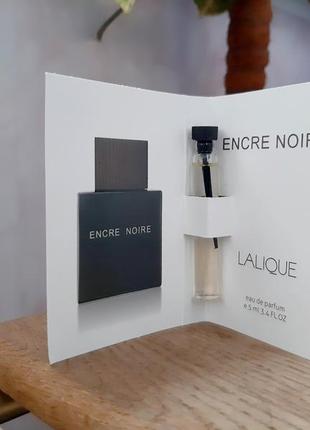 Lalique encre noire💥оригинал миниатюра пробник mini 5 мл книжка игла4 фото