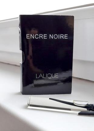 Lalique encre noire💥оригинал миниатюра пробник mini 5 мл книжка игла8 фото