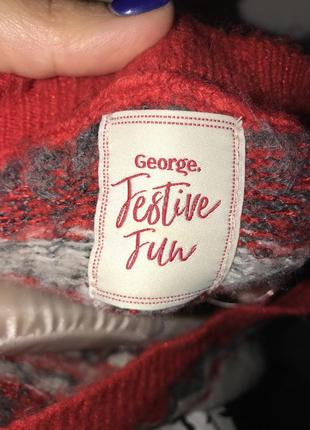 Чудовий батальний  светр george testive fun р 20-226 фото