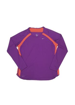 Жіночий лонгслів nike dri fit semi fitted - xl