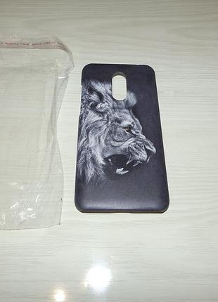 Чехол для xiaomi redmi 5 plus лев