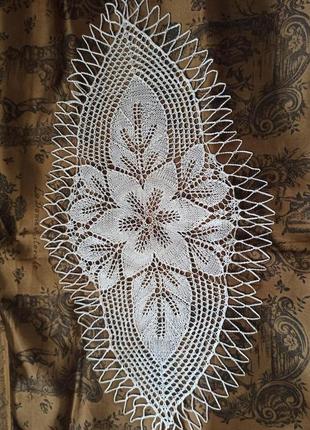 Салфетка вязаная крючком