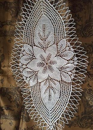 Салфетка вязаная крючком