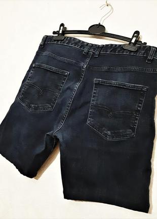 Next отличные шорты джинсовые синие мужские стрейч-котон брендовые5 фото