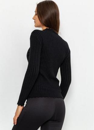 Женская водолазка в рубчик2 фото