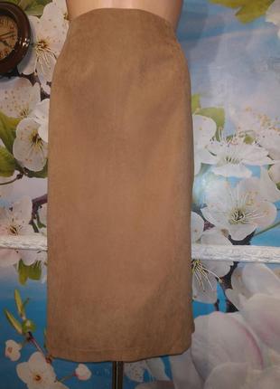 Шелковая юбка-футляр новая с биркой 12р1 фото