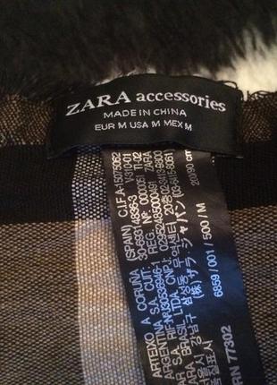Шарф  шаль zara 3