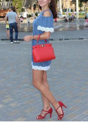 Сукня poliit синя в горшок льон