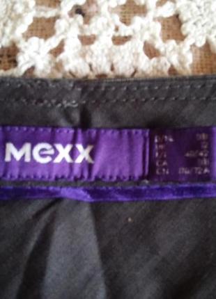 Классические серые брюки в тонкую полоску от mexx4 фото
