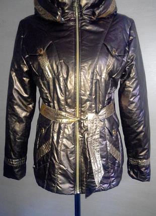 Розпродаж! куртка для дівчинки весна-осінь бронза р 42 україна