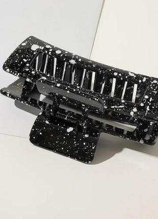 Крабик для волос заколка зажим крабик резинка бантик бант крабік