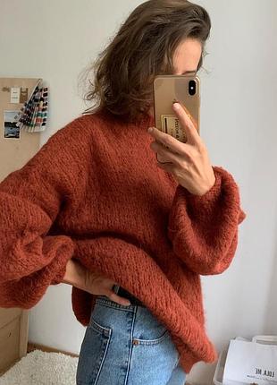 Теплий базовий светр 5