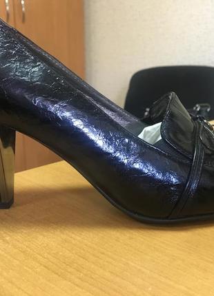 Женские классические кожаные туфли польской фирмы gotti3 фото