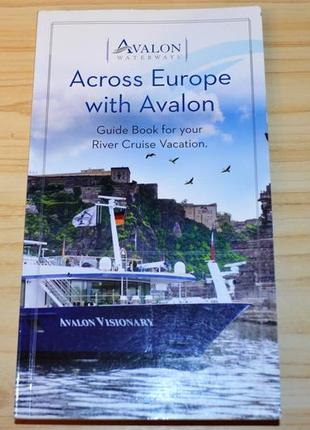 Across europe with avalon, книга на английском
