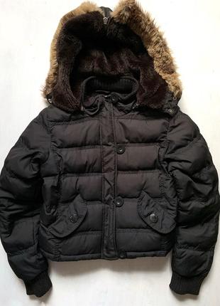 Куртка пуховик pepe jeans xs