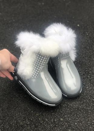 Сапоги сапожки для дівчат ботінки черевики дитяче взуття зимні сапожки для дівчаток зимнє взуття