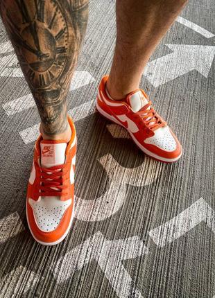 Кросівки чоловічі nike dunk low sp "syracuse"8 фото