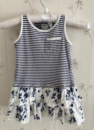 Платье f&f на 2-3 года