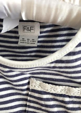 Платье f&f на 2-3 года 2