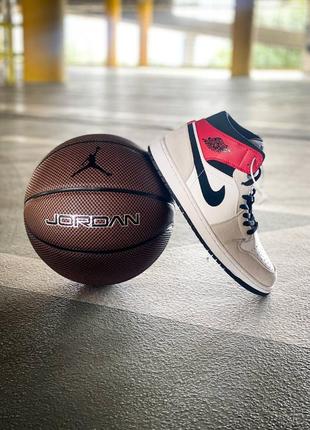 Кросівки чоловічі nike air jordan 1 high " light smoke grey"9 фото