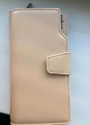 Жіноче портмоне baellerry business woman бежевий