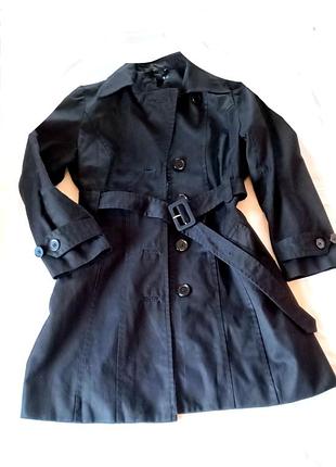 Базовий тренч h&m щільний котон