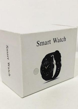 Розумний смарт-годинник smart watch v8.  колір: срібло7 фото