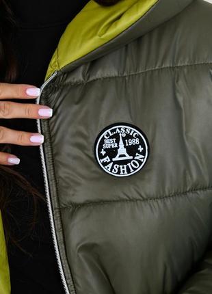 Зимова куртка великих розмірів kyb-8-3285 фото