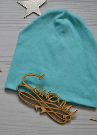 Шапка двойная тонкая