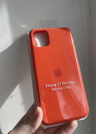 Силіконовий чохол на iphone 11 pro max1 фото