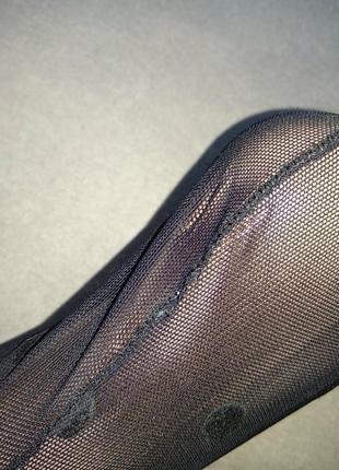 Колготки сетка горох