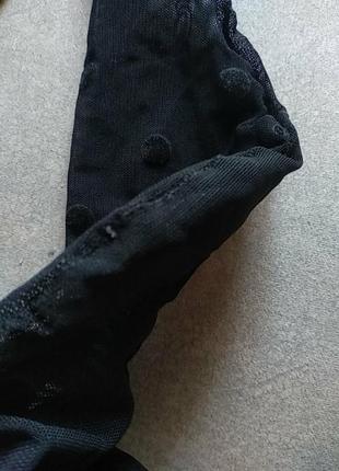 Колготки сетка горох