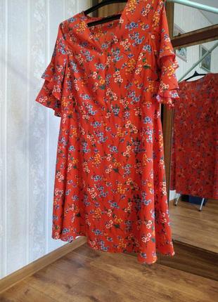Сукня червона 5