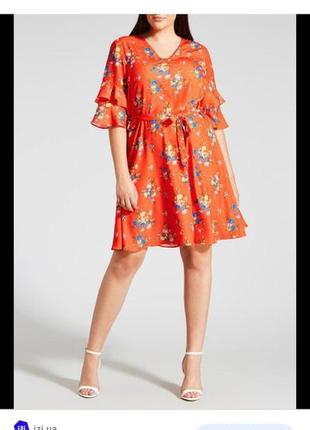 Сукня червона