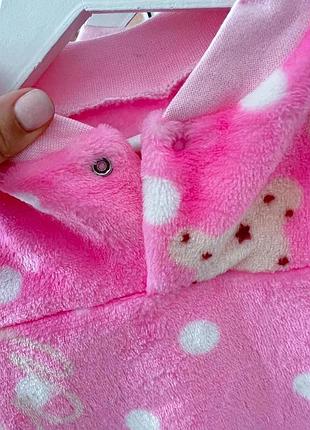 Гарна тепла  піжама для дівчаток 2