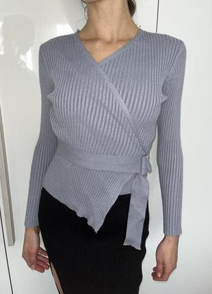 Джемпер светр вязаний кардиган кофта свитер s1 фото
