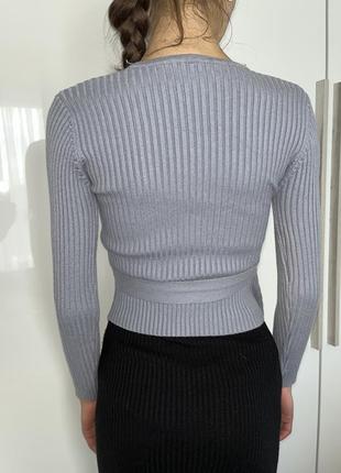 Джемпер светр вязаний кардиган кофта свитер s8 фото