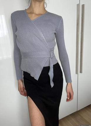Джемпер светр вязаний кардиган кофта свитер s4 фото
